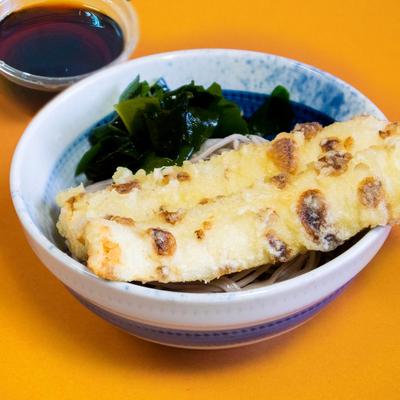 冷しちくわ天そば