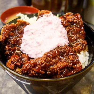 ソースチキンカツ丼タルタル
