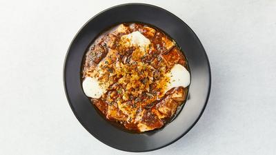 【丼ぶり】黄 「チーズカレー麻婆豆腐」極みMIXスパイス Cheese Curry Mopo Tofu