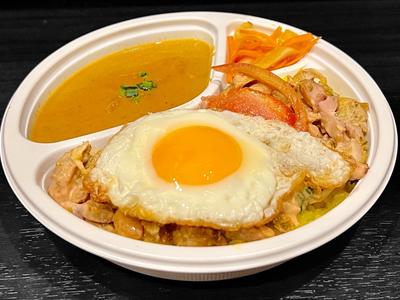 【ボリューム満点】チキンケバブ弁当 Chicken Kebab Bento Box (CK-K)