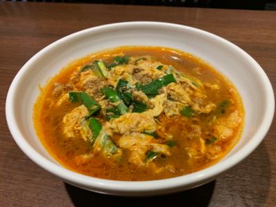 ニラ玉子坦々麺
