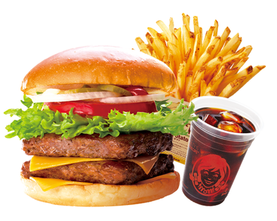 ウェンディーズバーガーUSAダブルセット
