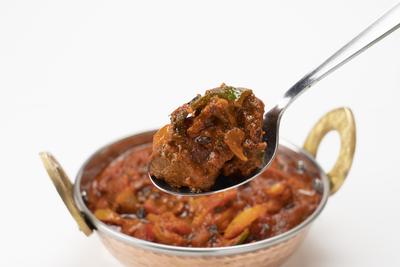 揚げナンとカレーセット