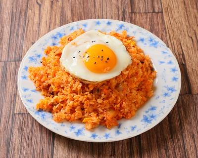 チャーシューキムチ炒飯