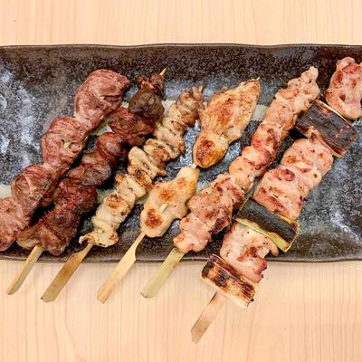 焼き鳥盛り合わせ6本セット【塩】