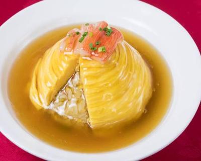チャーハン天津丼