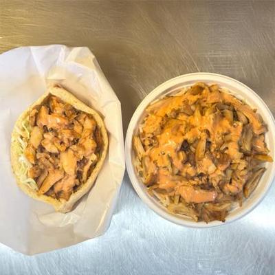 ケバブサンド＆ケバブ丼セット Kebab sand ＆ Kebab bowl