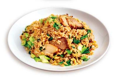 豚バラ青菜炒飯
