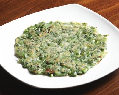 ニラチヂミ Garlic Chives Buchimgae