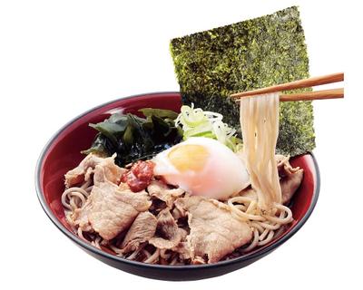 (冷)肉富士そば