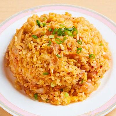 キムチチャーハン(辣白菜炒)