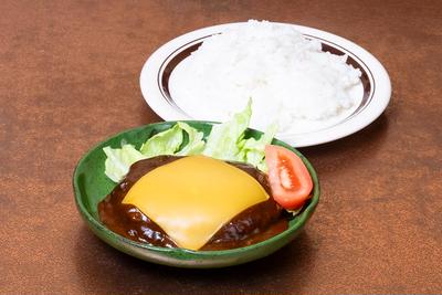 チーズジャンボハンバーグ(ライス付き)