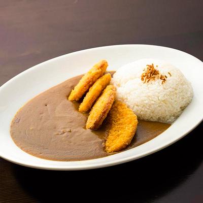 ハムカツカレー