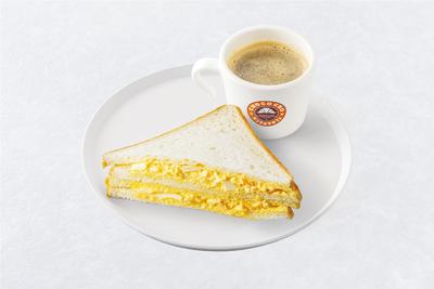 たっぷりタマゴサンドセット
