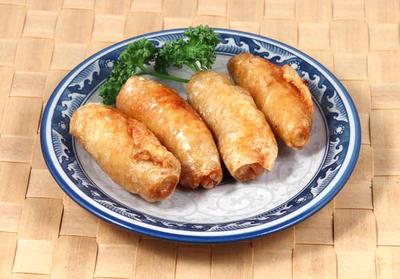 揚げ鶏皮餃子 Fried Chicken Crust Gyoza Dumplings