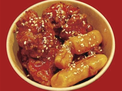ヤンニョムチキン Lサイズ(200g トッポギ入り) Yangnyeom chicken(M size)