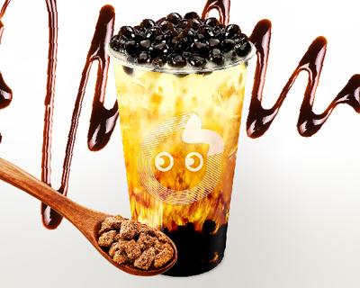 黒糖タピオカジャスミンミルクティー