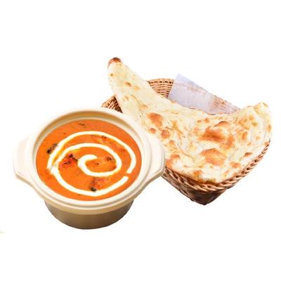 Bset 2種の選べるカレーとナンまたはライスとサラダのついたセット