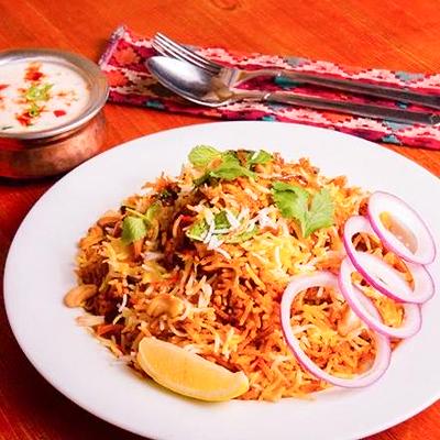 Mutton biryani (マトン ビリヤニ)
