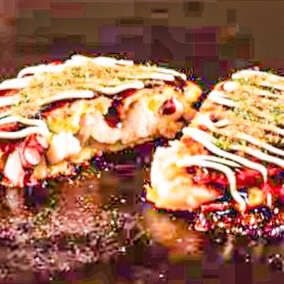 特上ミックスお好み焼き