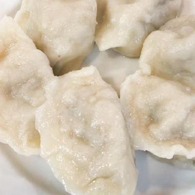 手作り豚肉野菜水餃子 (大きい餃子)