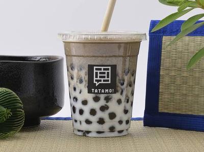 黒糖タピオカほうじ茶ラテ Bubble Organic Hojicha Latte In Shizuoka
