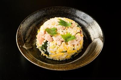 大葉鶏チャーハン Fried Rice with Chicken and Shiso Leaf