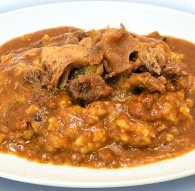牛すじ煮込みカレー Stewed beef tendon Curry