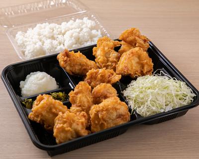 ヘルシーとり天マウンテン定食(8個)