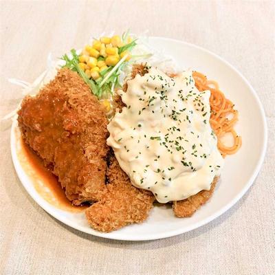 とんかつ＆タルタルささみカツセット