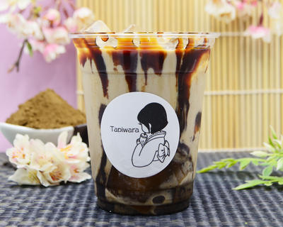 黒糖タピオカミルクティー Brown Sugar Japanese Black Tea Tapioca Latte