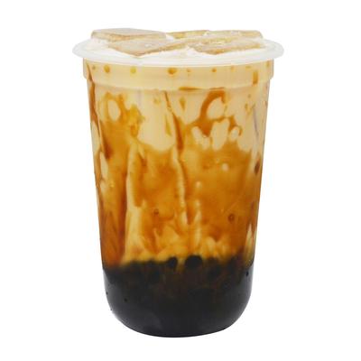 黒糖タピオカウーロンミルクティー(タピオカは入っています)