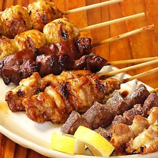 焼き鳥盛り合わせ10串