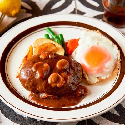 先代から50年|目玉焼きハンバーグ Hamburg Steak with Fried Egg