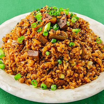 牛肉の油チャーハン(牛肉油味炒)