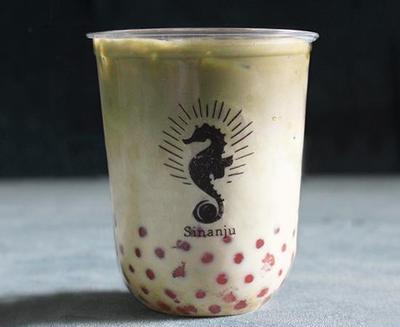 タピオカ抹茶ミルクオレ