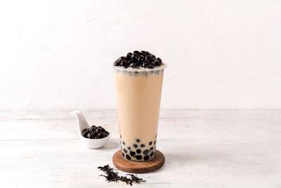 【40%割引】400円 M紅茶タピオカミルクティー