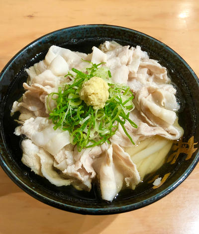 肉かけうどん(温)