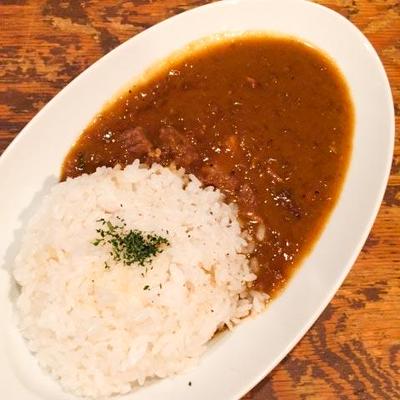 煮ジルの煮込みカレーライス