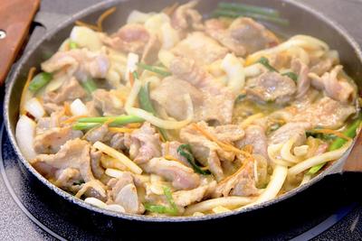 美味辛豚カルビ定食