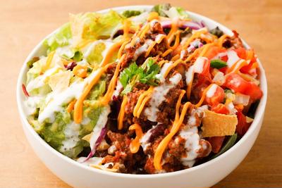 メキシコ料理屋のタコライス