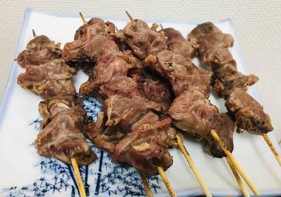 炭火焼き鳥 砂肝串 塩味 3本入