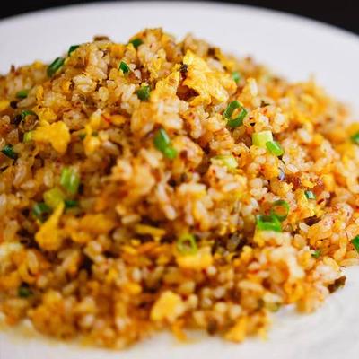 四川漬物入りチャーハン