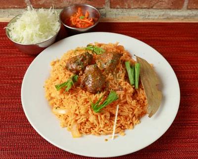 マトンビリヤニ Lamb Biryani