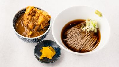 カツカレー丼セット