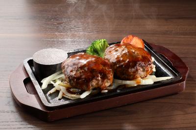 ハンバーグ 200g×2(ライス付き)