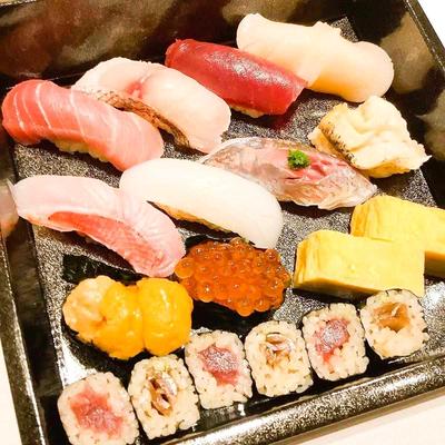 向お任せ握り 握り10貫巻物1本