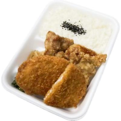 背徳弁当 (とんかつ120g、塩2個)