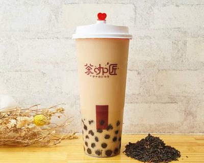 【当店人気No.2】紅茶タピオカミルクティー Black Milk Tea(タピオカあり)