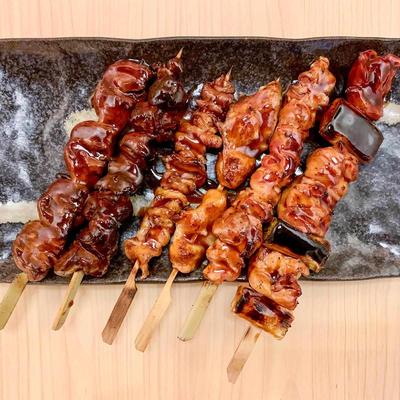 焼き鳥盛り合わせ6本セット【タレ】